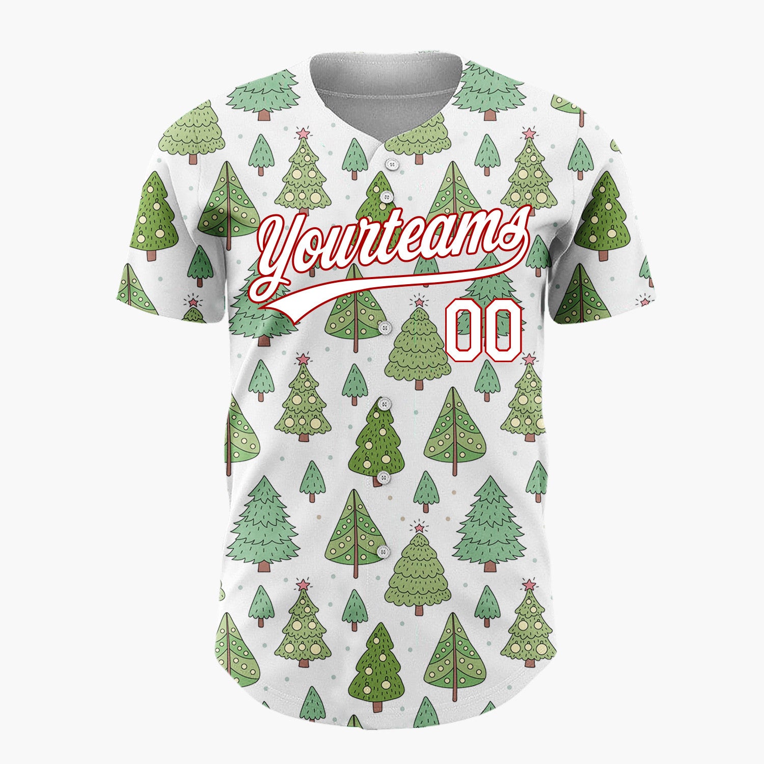 Custom Black White Red Candy Canes And Stars Graphic Pattern Christmas Baseball Jersey