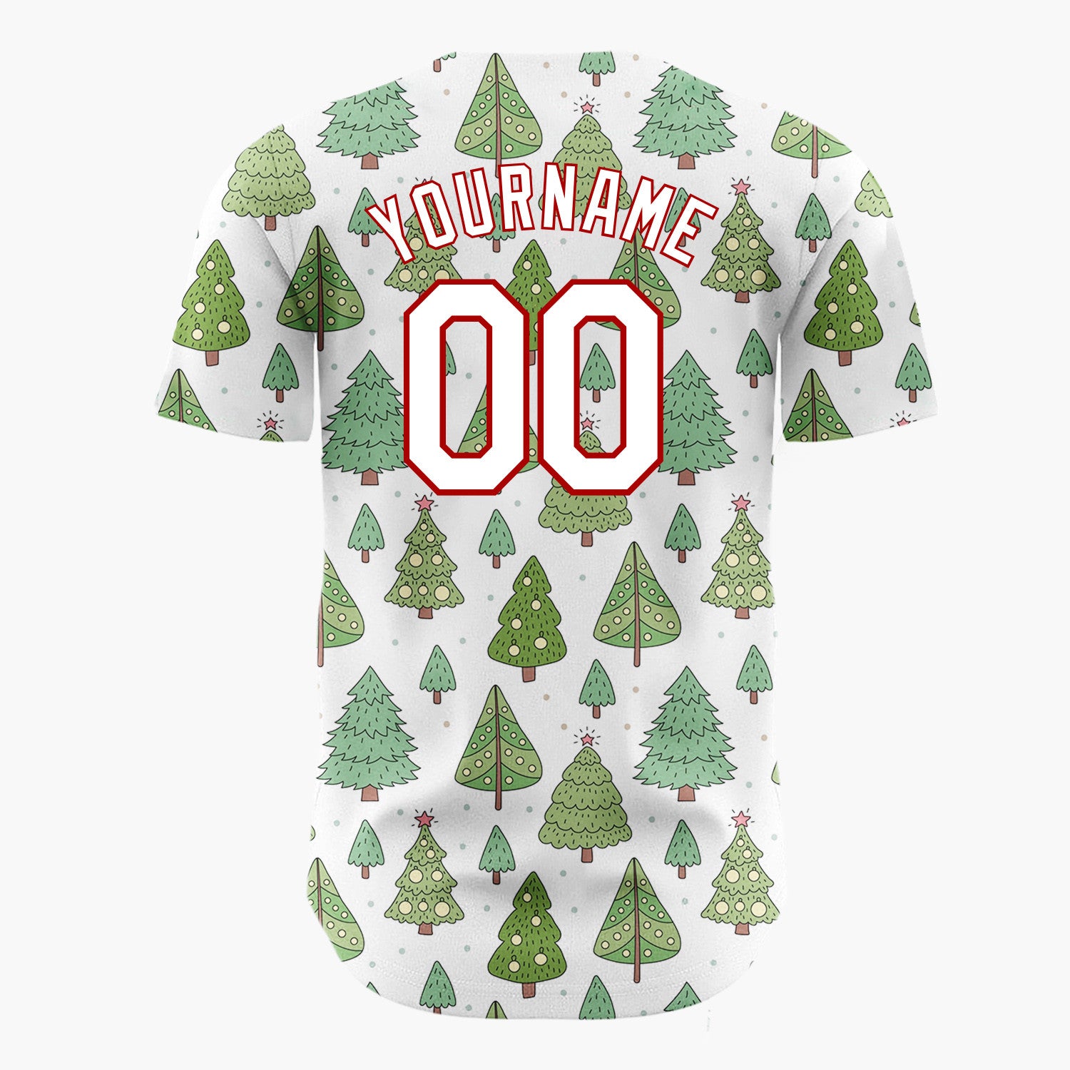 Custom Black White Red Candy Canes And Stars Graphic Pattern Christmas Baseball Jersey
