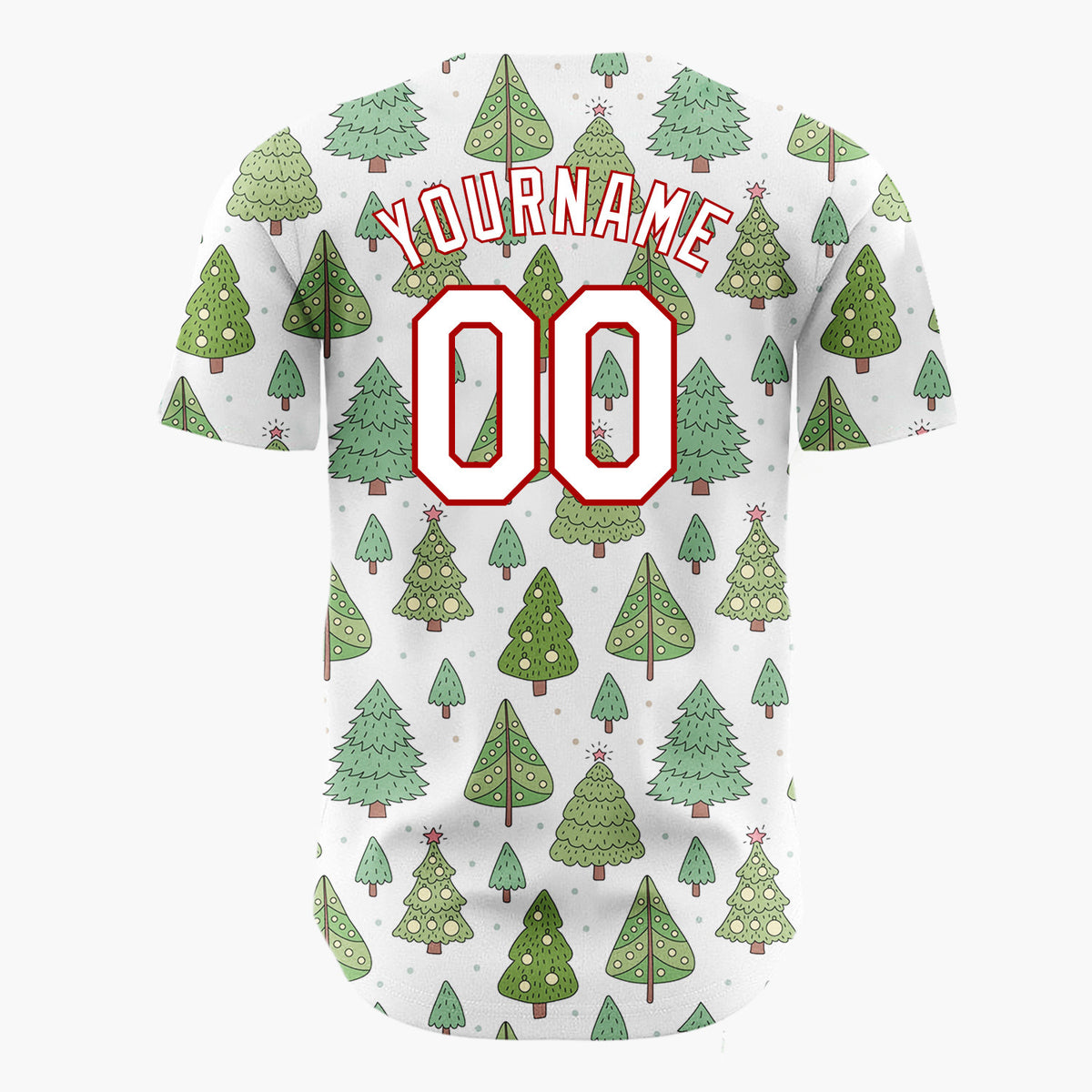 Custom Black White Red Candy Canes And Stars Graphic Pattern Christmas Baseball Jersey